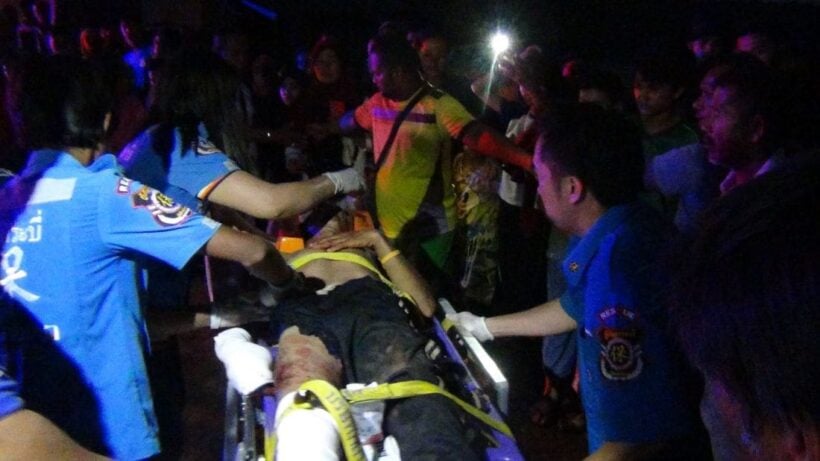 Two injured after stepping on suspected mines at a Krabi island