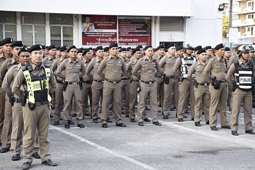 Phuket police gear up for pre-election safety