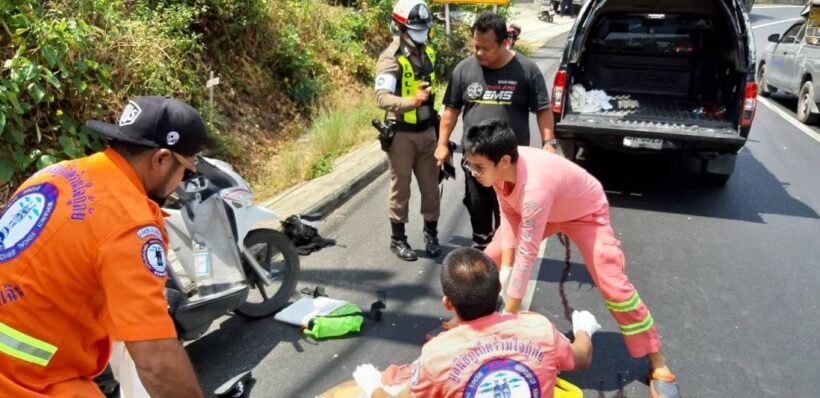 Canadian motorbike driver killed in Phuket road accident