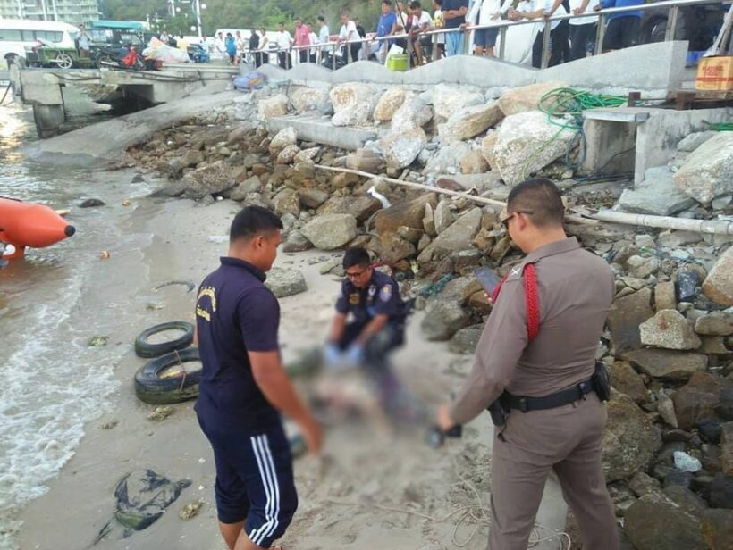 Body of baby boy tied to stroller found off Pattaya beach