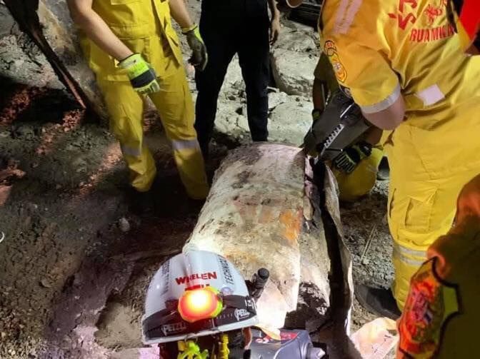 Police hunting for murder killed and buried man in cement in Bangkok