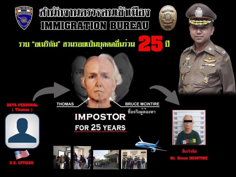 American drug suspect impersonated ‘Mr Thomas’ for 25 years, arrested in Chiang Mai