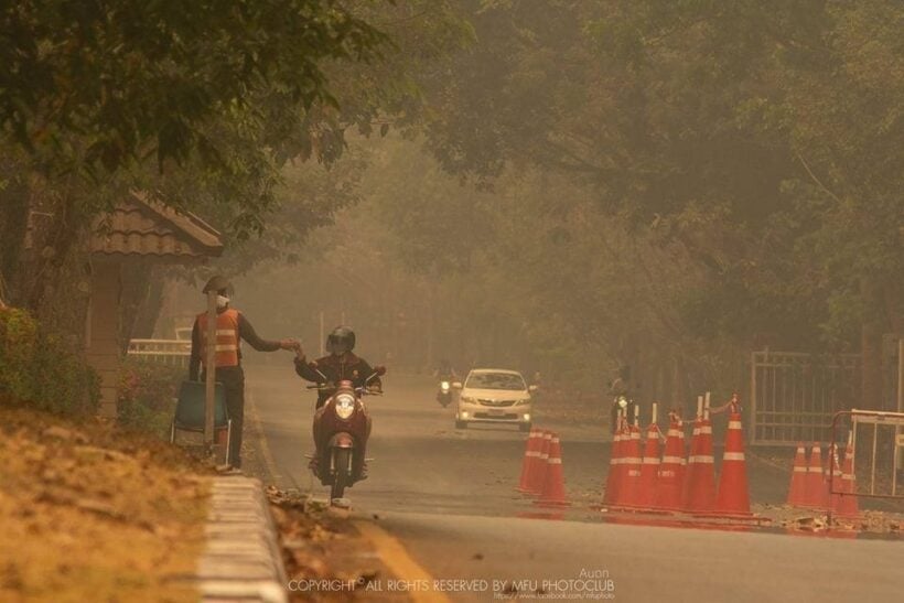 Chiang Mai, Chiang Rai suffer haze and smoke until at least May