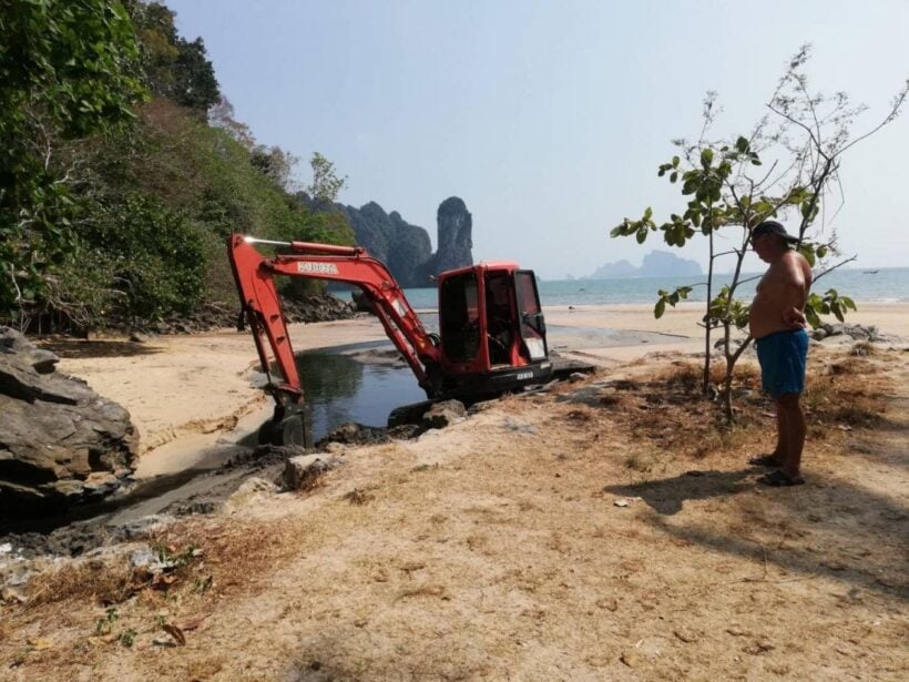 Wastewater runs freely into sea in Krabi | News by Thaiger