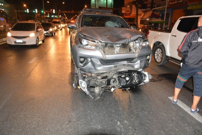 Motorbike driver killed after SUV runs red light in Koh Kaew, Phuket