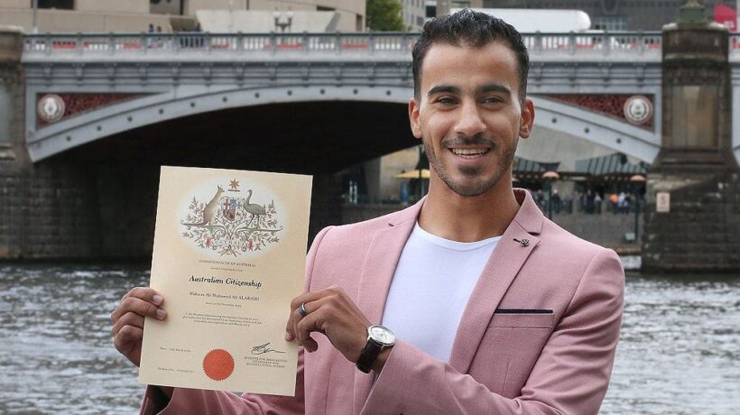 He’s an Aussie now. Hakeem al-Araibi becomes Australian citizen.