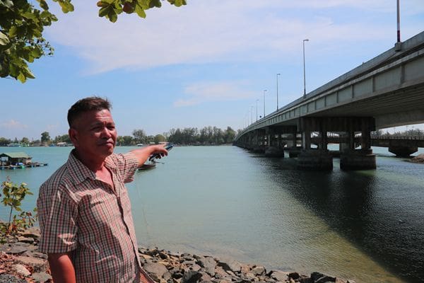 Search continues for man who jumped from Sarasin Bridge in Phuket