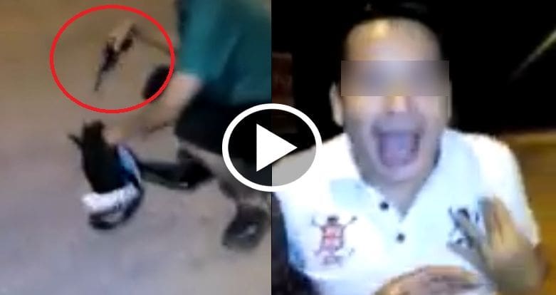 เปิดคลิป 2 หนุ่มเมากร่างกลางงานแต่ง อ้างเป็นทหาร ยิงปืนขู่-บอกอยากดัง | The Thaiger