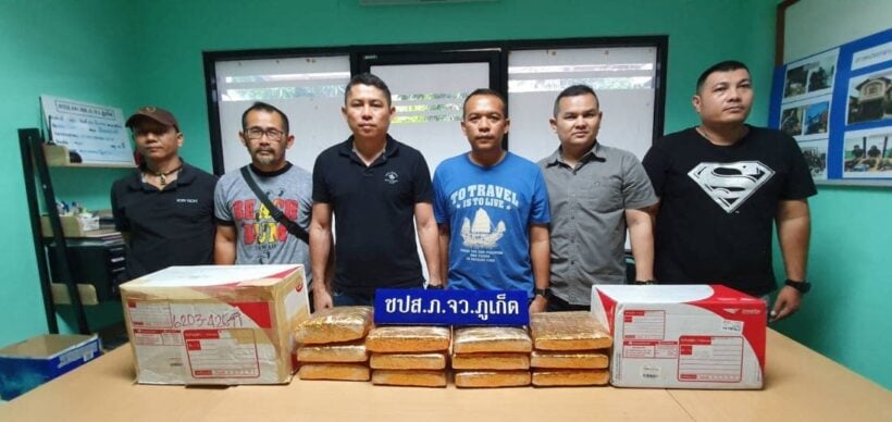 Fourteen kilograms of marijuana seized in pre-Songkran drug crackdowns