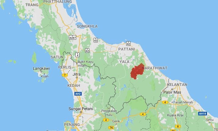 47 year old shot dead in Narathiwat over drug conflict | News by Thaiger