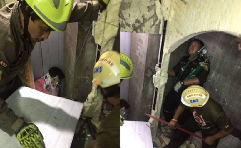 Canadian woman rescued from air-conditioning shaft at luxury Silom hotel