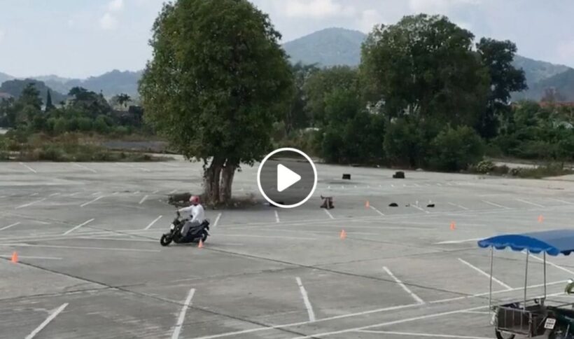 หนุ่มโพสต์คลิปฝรั่งซ้อมขับมอเตอร์ไซค์ ชาวเน็ตเห็นด้วย ช่วยเพิ่มทักษะ ผู้ให้เช่ารถควรจัดบ้าง | The Thaiger