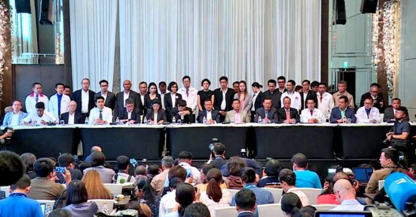 Anti-Junta bloc announces coalition with at least 255 seats