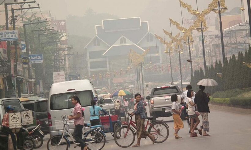 Chiang Mai, Chiang Rai, continue to suffer under persistent haze