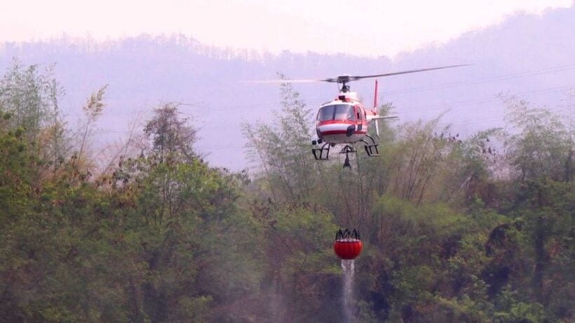 Where there’s fire, there’s smoke – Lampang mountains