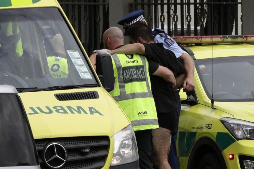 40 killed in two mosques. “One of New Zealand’s darkest days,” NZ PM