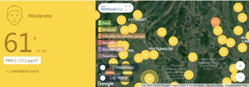 Air quality for Thailand – March 5 | News by Thaiger