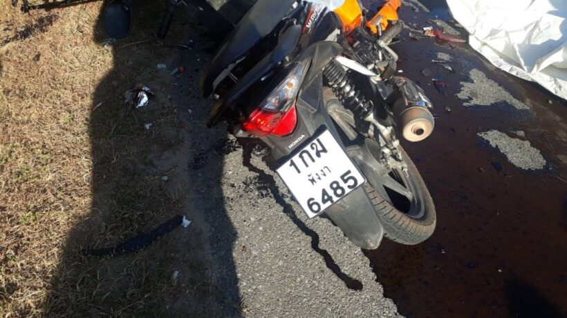 Motorbike driver dies after slamming into parked truck in Phuket | News by Thaiger