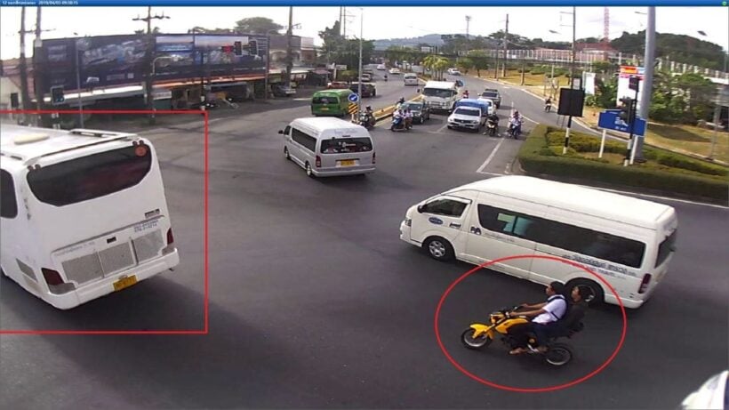 Motorbike passenger dies after being crushed by bus in Kathu – VIDEO