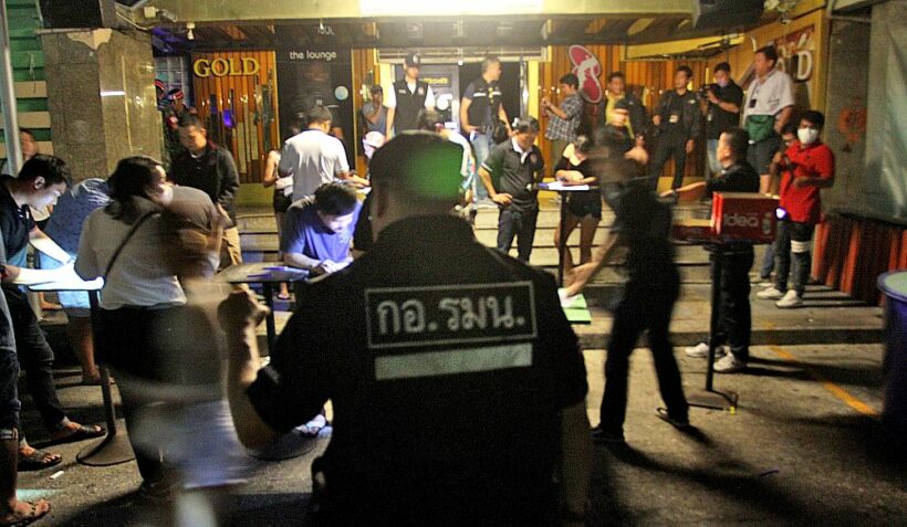 Thon Buri pub raid, 38 patrons test positive for drugs