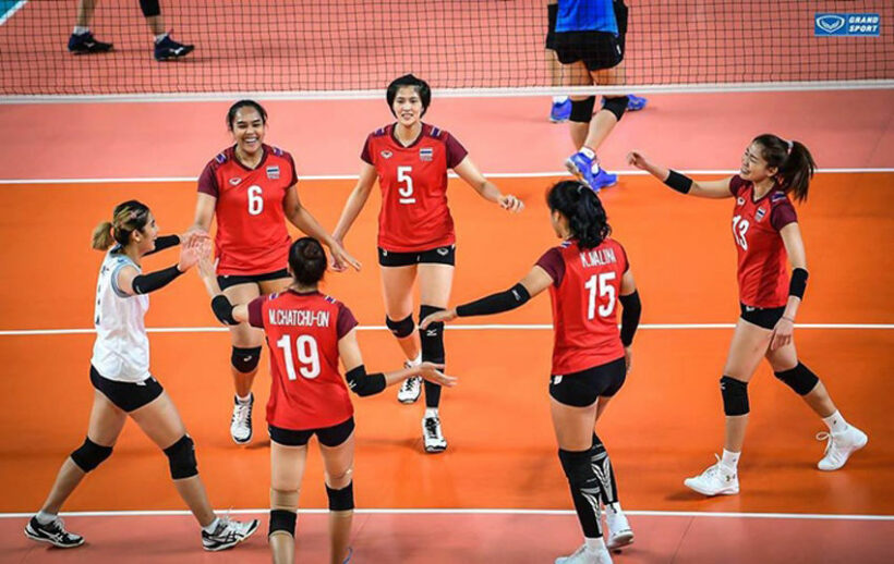 ตารางการแข่งขันวอลเลย์บอลคัดโอลิมปิกหญิงไทย 2-4 ส.ค. | The Thaiger