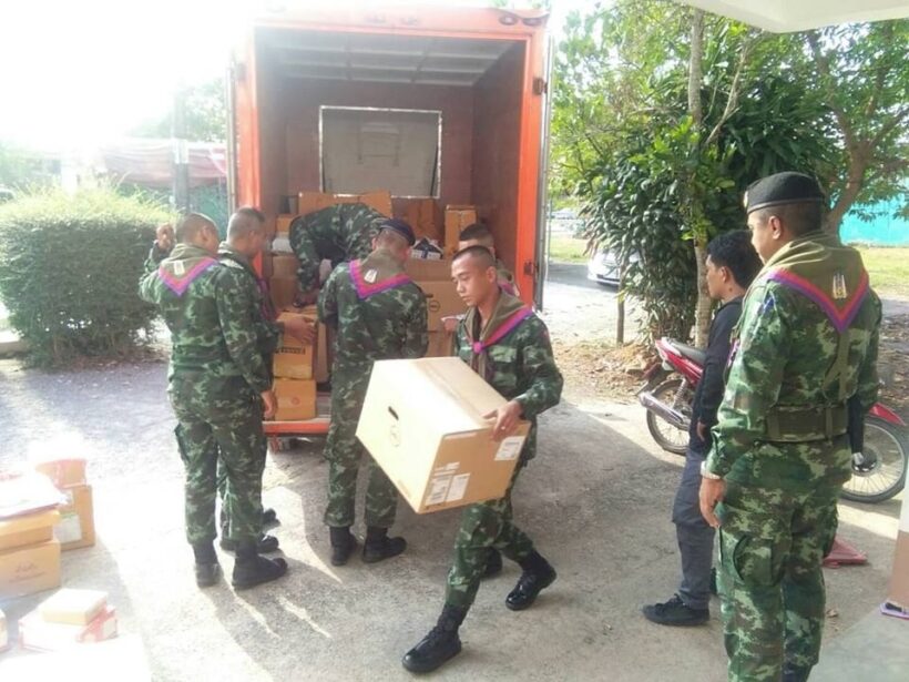 Four kilograms of marijuana found in delivery pickup in Nakhon Si Thammarat