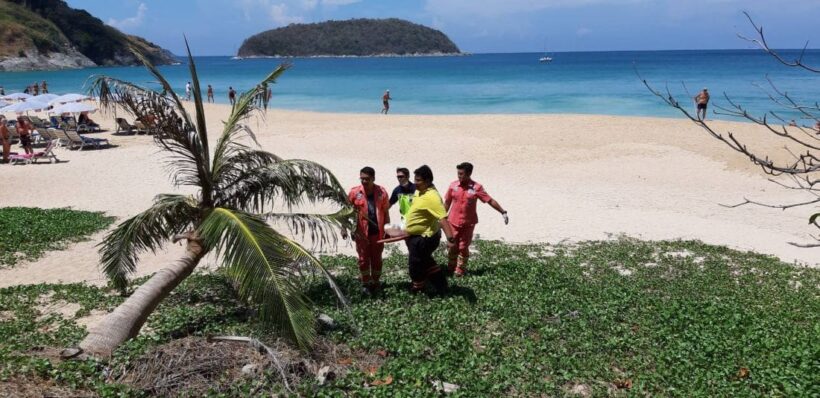 Man drowns after being washed off rocks in Rawai