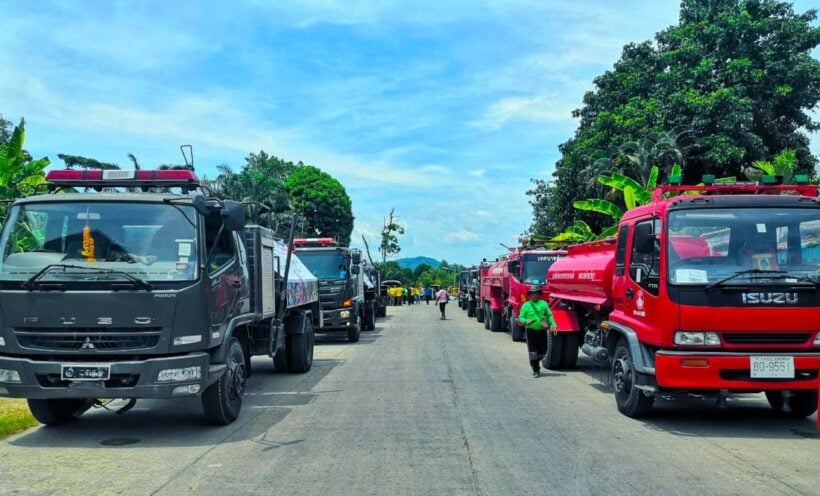 มทภ.4 ส่งรถน้ำช่วยเหลือประชาชนในพื้นที่แก้ไขสถานการณ์ภัยแล้งจังหวัดภูเก็ต | The Thaiger