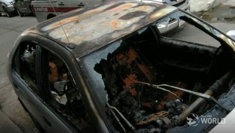 Activist’s car torched – Election Commission impeachment petition damaged