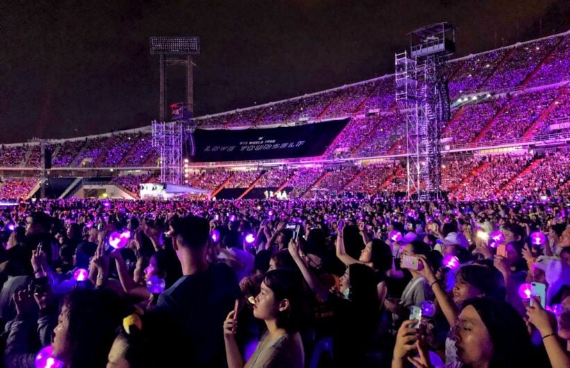 bts world tour thailand