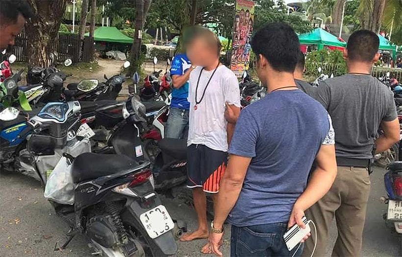 Russian arrested on Samui for theft, drugs and overstaying visa