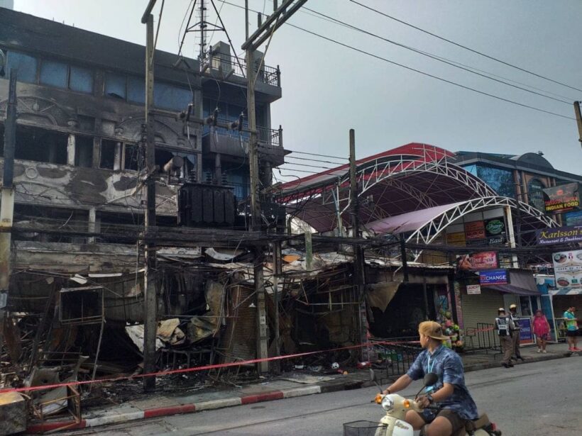 60 million baht in damages as investigations continue into Patong fire – VIDEO