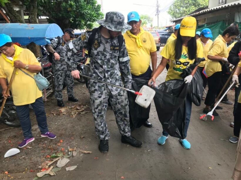 Australian Navy and Phuket Consulate join in ‘Big Cleaning Day’