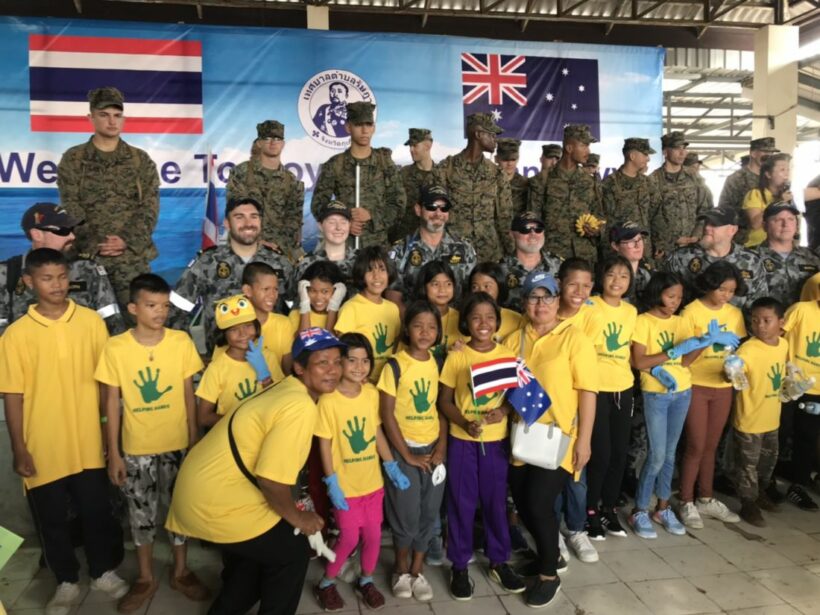 Australian Navy and Phuket Consulate join in 'Big Cleaning Day' | News by Thaiger