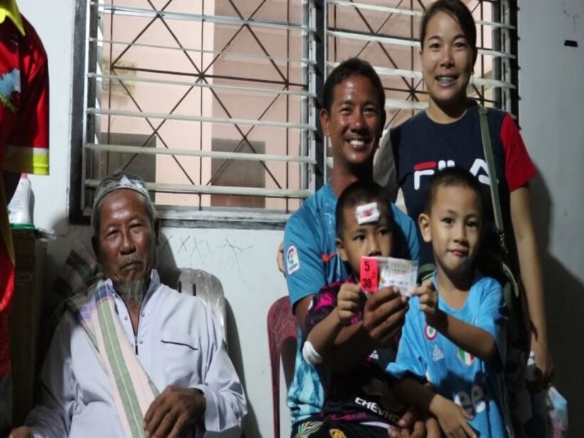 Patong lifeguard wins first prize in the Thai lottery, 30 million baht