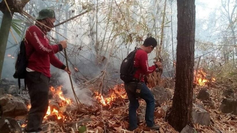 Forest fires destroy 2.7 million rai of land whilst Chiang Mai is back on top