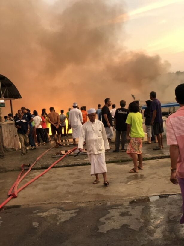 Eight fishing tour boats destroyed at southern pier