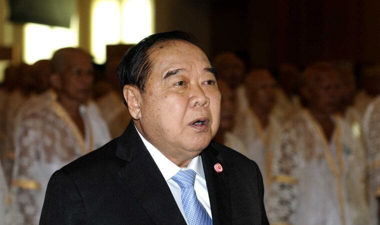 “บิ๊กป้อม” ไม่ตอบ เว็บนอกยกรวยเทียบเศรษฐีระดับเอเชีย | The Thaiger