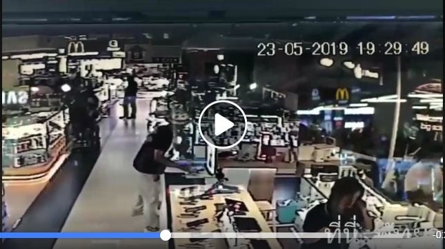 French man arrested stealing mobile phone in Pattaya – VIDEO