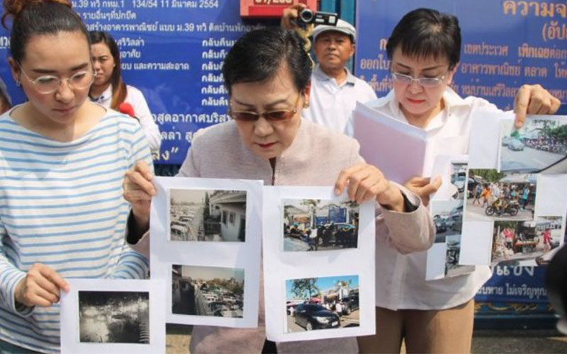 Bangkok’s pick-up-smashing angry aunties have their day in court