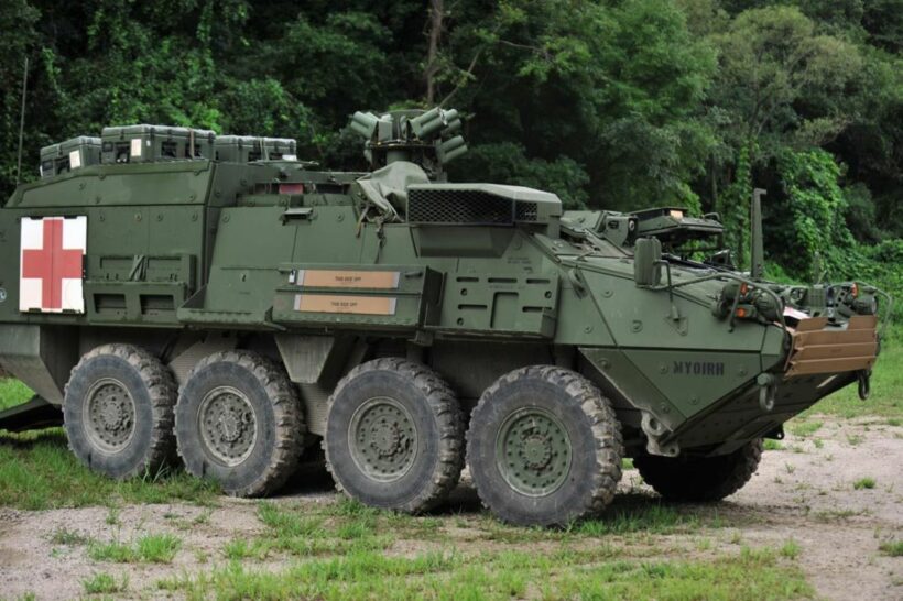 Thailand puts in order for 37 new armoured vehicles from the US