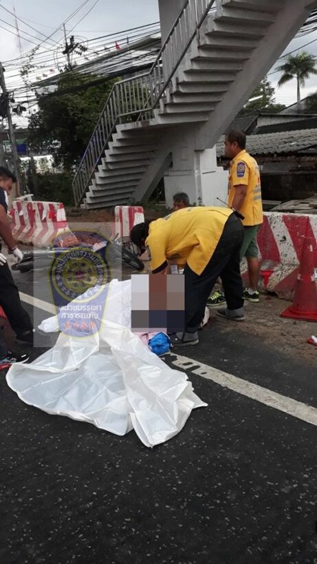 Motorbike driver dies after colliding with truck in Thalang | Thaiger