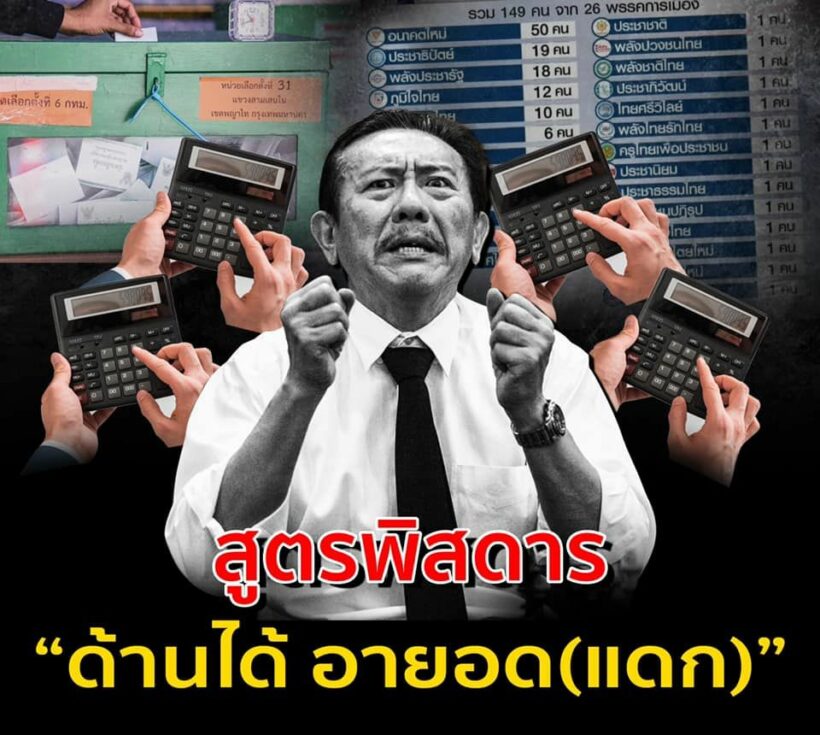 เลือกตั้ง2562: “ชูวิทย์” ฉะ สูตรพิสดาร “ด้านได้ อายอด(แดก)” | The Thaiger