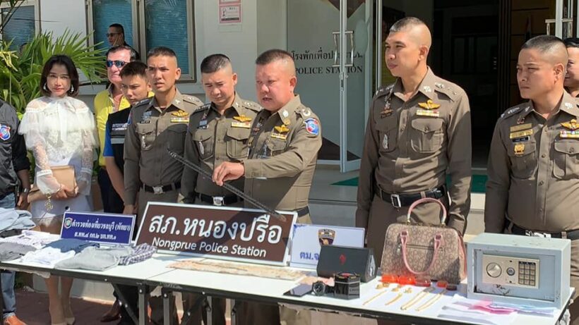 Suspects arrested after breaking into Irish man’s house in Chon Buri