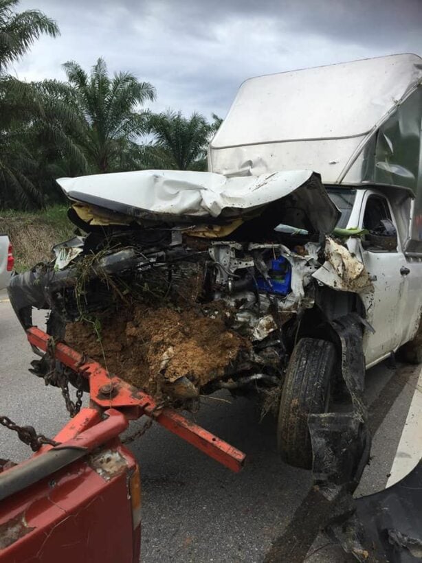 Three dead, two injured as truck collides with motorbike in Krabi | News by Thaiger