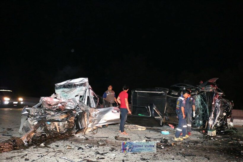 Navy officer and two others killed in Chon Buri road smash