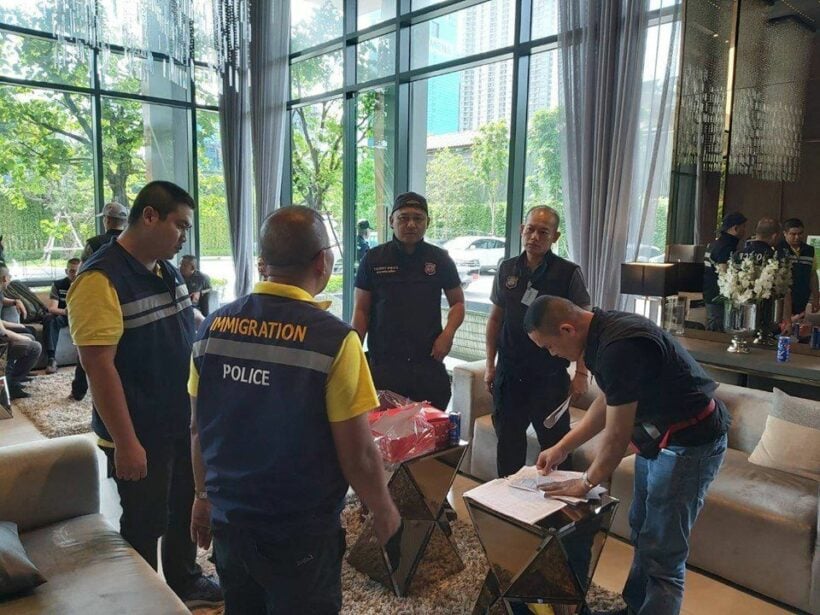 Tourist Police raid the C Ekkamai condo to arrest people running rooms as ‘hotel’ – Bangkok