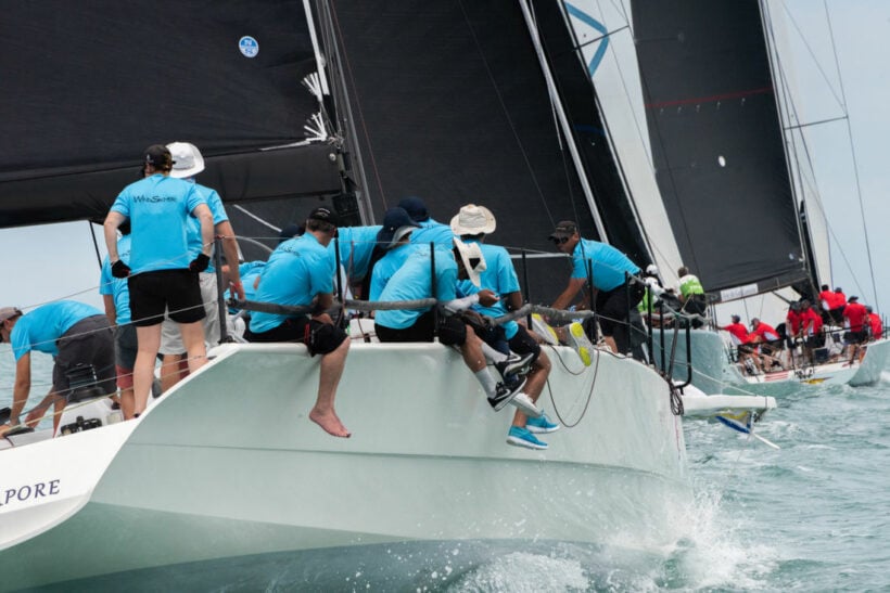 Stellar fleet line-up on Day 1 of Samui Regatta, Thailand