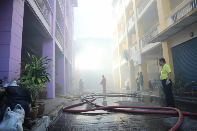 Fire destroys apartment in Rassada | News by Thaiger