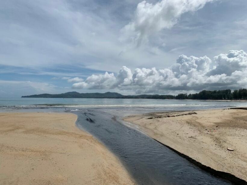 The blackwater is back at Bang Tao Canal – VIDEO